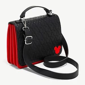 New Loungefly Mickey mouse quilted crossbo…
